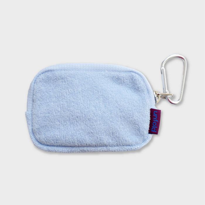 Terry Card Case (Sky Blue)