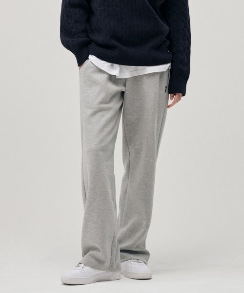 TAKEASY Women's Smolaku Wide Pants (Melange Gray) - Size & Review | Musinsa