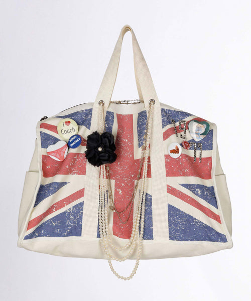 SCULPTOR Naughty Girl Tote Bag Union Jack - Size & Review | Musinsa