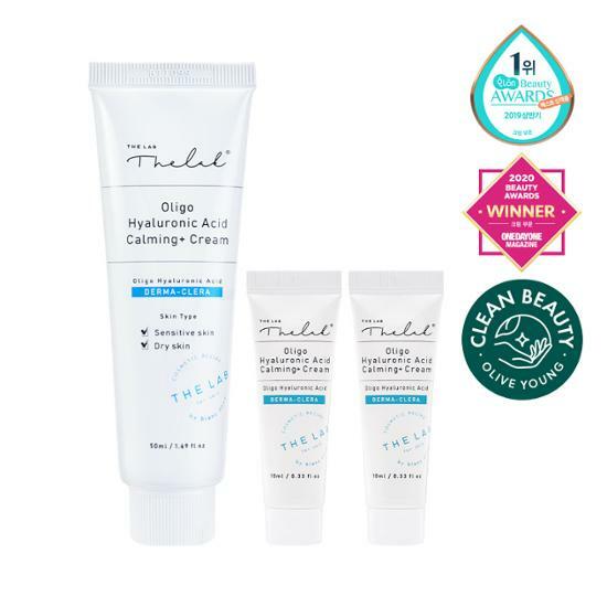 The Lab by Blanc Dou Low Molecular Hyaluronic Acid Calming+ Cream (Main Product 80ml + Additional 20ml Gift)