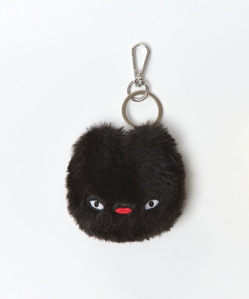 Tokiyom Keychain ACC Tokiyom keychain eco fur black