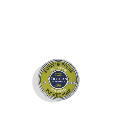 Shea Verbena Pocket Soap 18g
