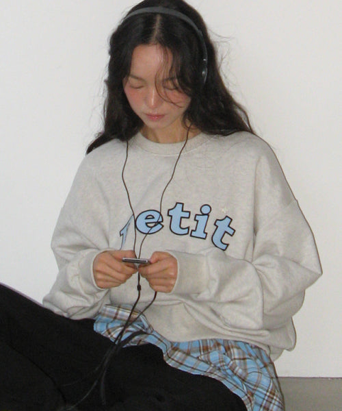 론론(RON) STAR BUTTON SMALL APPLIANCE SWEATSHIRTS OATMEAL - 사이즈 & 후기 | 무신사