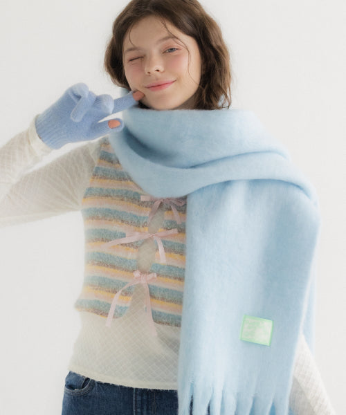 FAIRY COTTON MUFFLER (FAIRY BLUE) - FAIRY Cotton Muffler (M002FB)