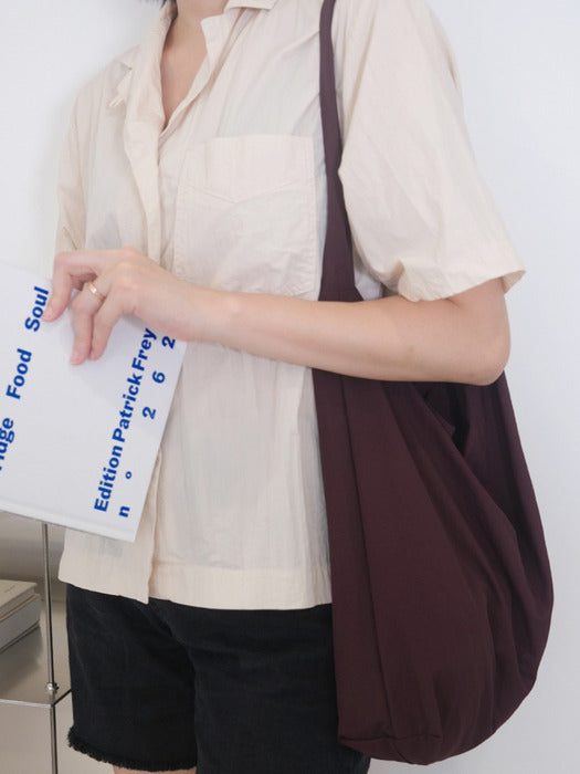 Lucky daily bag (burgundy) nylon bag waterproof bag daily bag