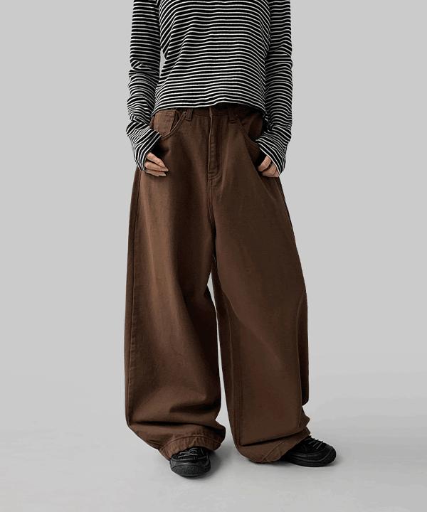 Manic Prekin String Wide Cotton Pants (New Spring)