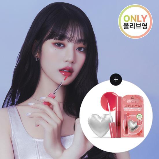 3CE Drop Glow Gel + Heart Cushion Smart Tok Set/Single Choice