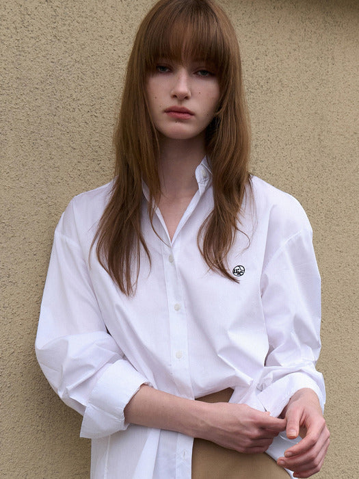 Standard Logo Shirt White OU116