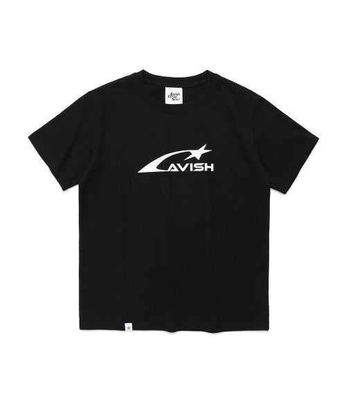 CAVISH W SPACE LOGO SS TEE BLACK (CV2EMFT519A) - Size & Reviews | MUSINSA