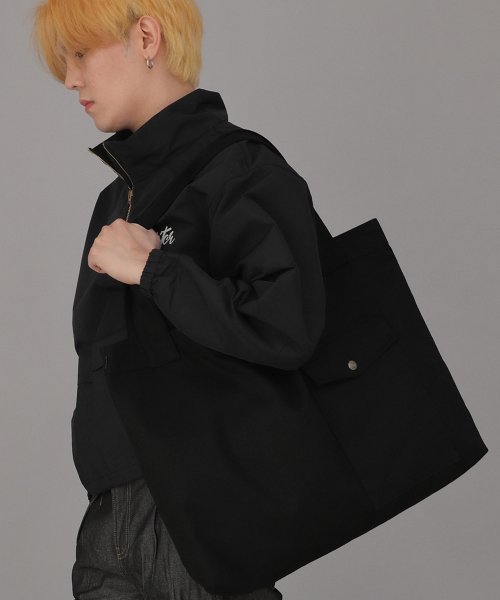 Holiday Mega Big Shoulder Bag HMB-118-1 Black