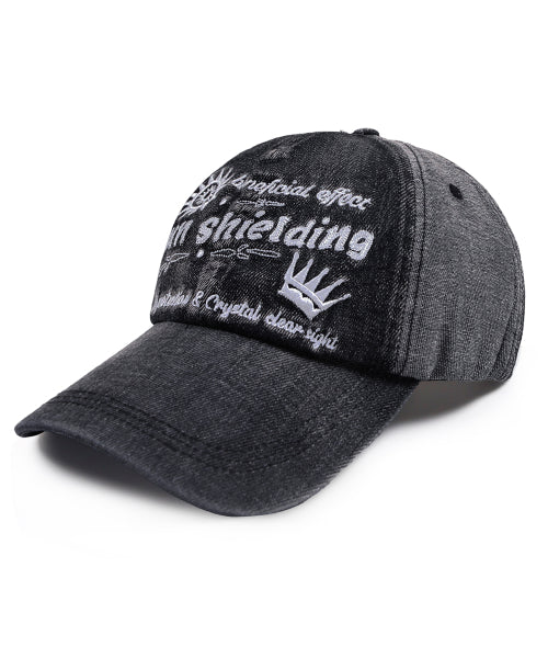 XTA030 Crown Washing Denim Ball Cap (GRAY)