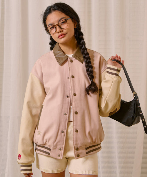 BITTERCELLS Sporty Barcity Jacket-Pink - Size & Review | Musinsa