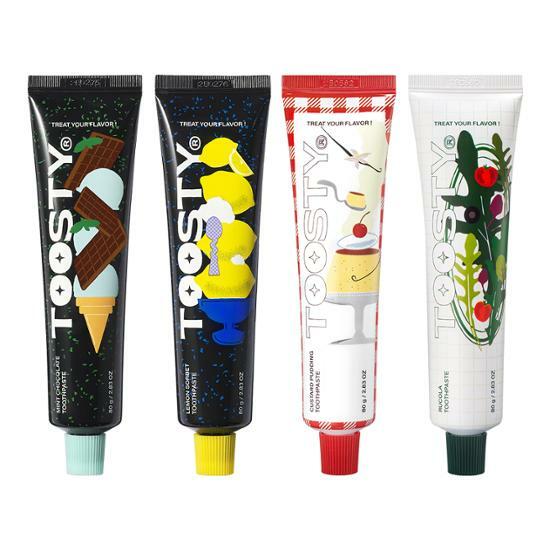 Delicious Toothpaste Toothy Toothpaste 80g Choose 1 of 4 Types