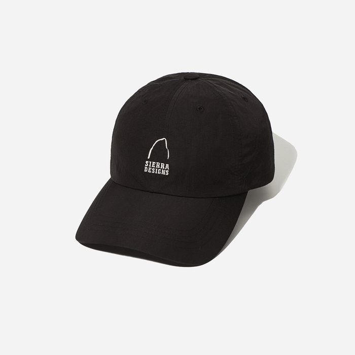 Sierra Design Logo Embroidery Ball Cap BLACK