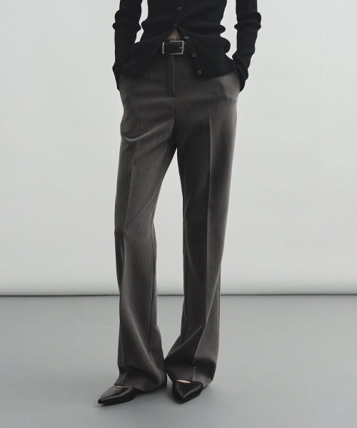 Semi Bootscut Trousers Charcoal MDPT021CHARCOAL