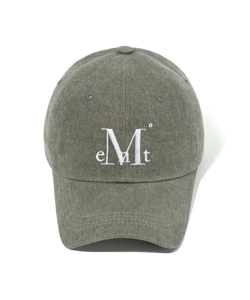 MUCENT Signature Ball Cap (Dyeing Khaki) - Size & Review | MUSINSA