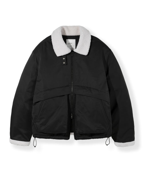CODEGRAPHY Heavy Boa Fleece Mouton Jacket_Black - Size & Later | Musinsa