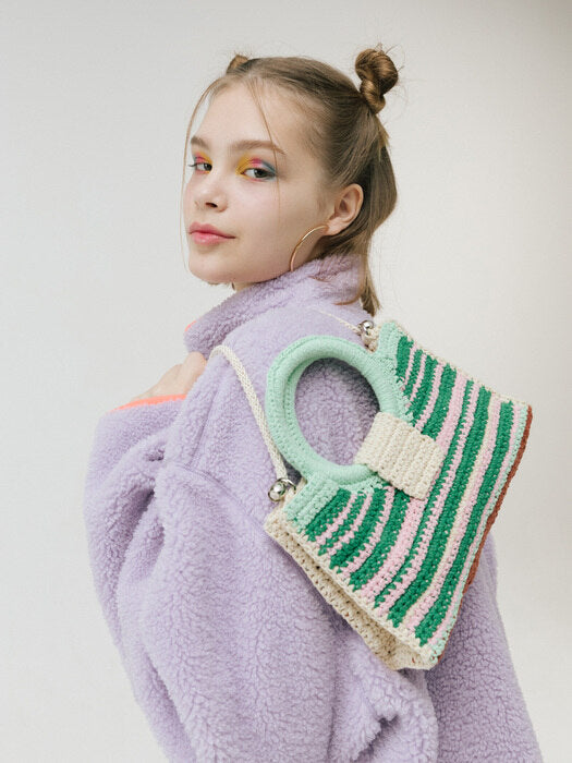 Multi Lisa Karu Women's Mini Knitting Bag