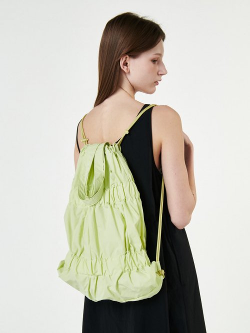 Tiered Banding Backpack_Lime Lemon