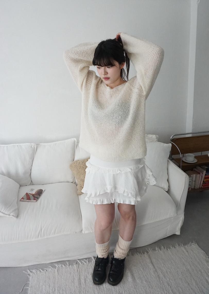 Hiohi Poster Stinghulsk Frill Kang Kang Miniskirt Banding