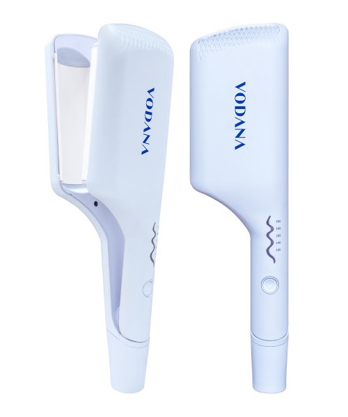 VODANA Triple Flow Wave Iron 40mm Creamy Blue (Wave Perm) - Review | MUSINSA