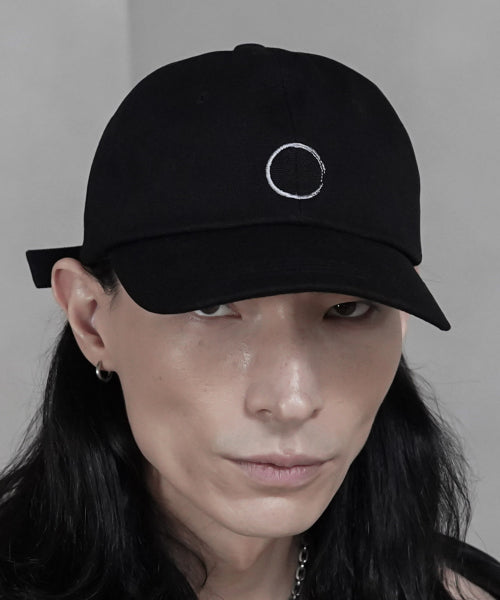 BLESSED BULLET Hyper Oversized Empty Ball Cap _Black/Coated Black - Size & Late Period | Musinsa