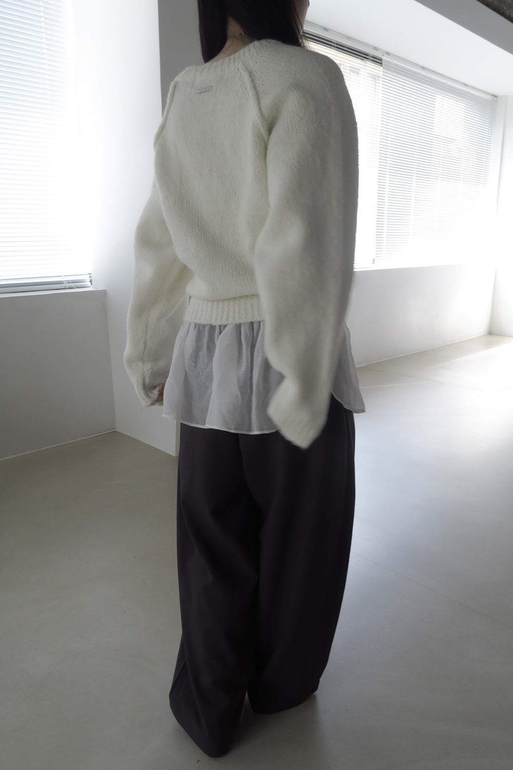 Warnet hopper see-through skirt (2c) / Layered must-have item ♡ ̶