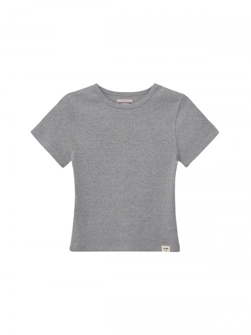 GLOWNY GBABY TEE (GRAY) - Size & Review | Musinsa