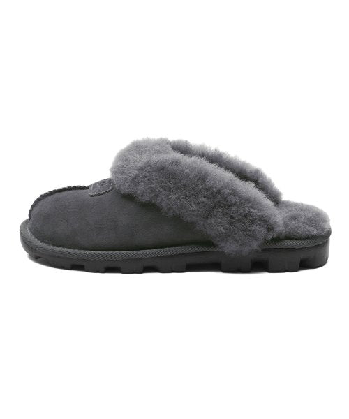 Per Cara Suede Slipper (Coquette) W - Grey / 5125GREY