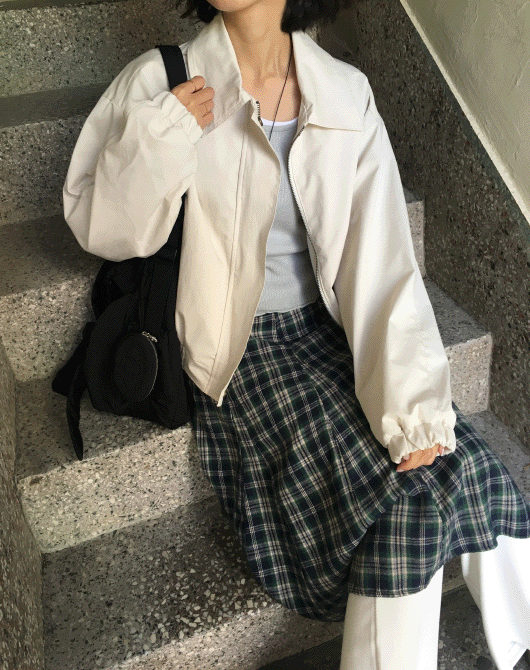 Solku Recommendation! Hauji Twill Blue Jumper (3 colors)