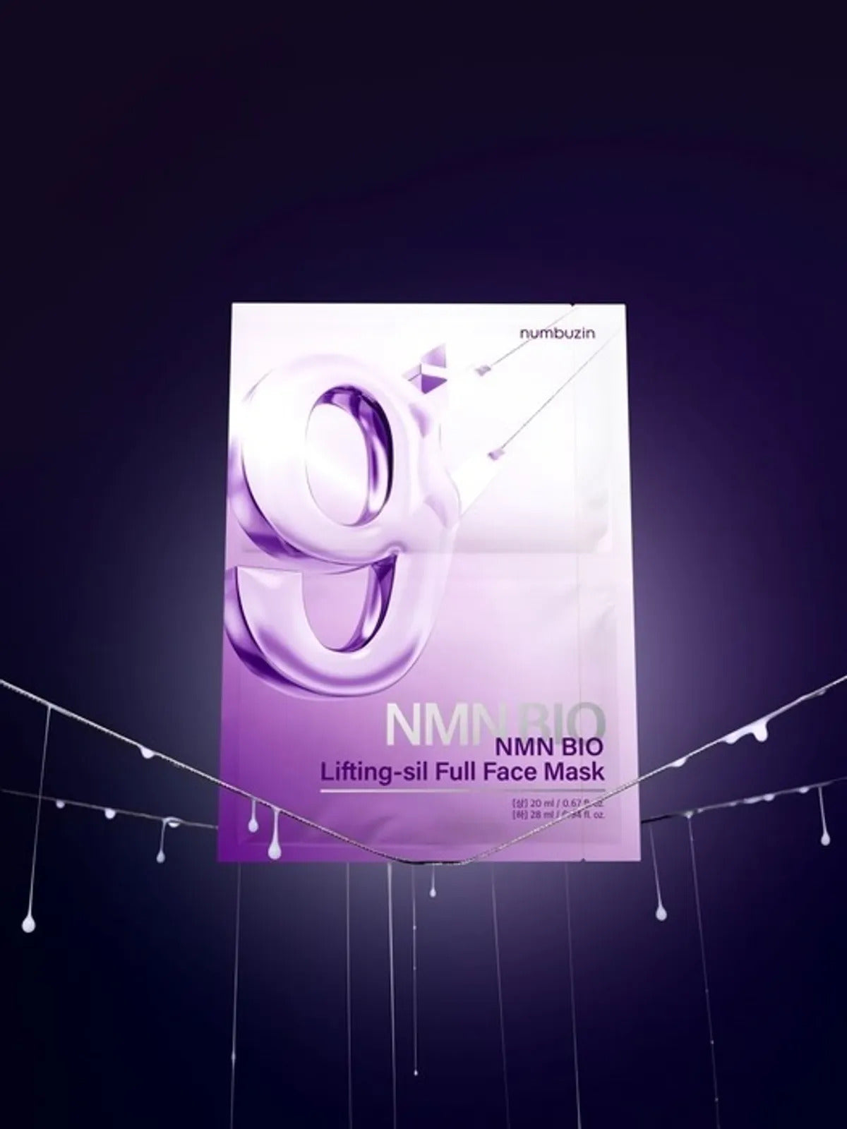 Number in Number 9 NMN BioLifting Full Face Pack (Planned to Present by Kim Won-dan)