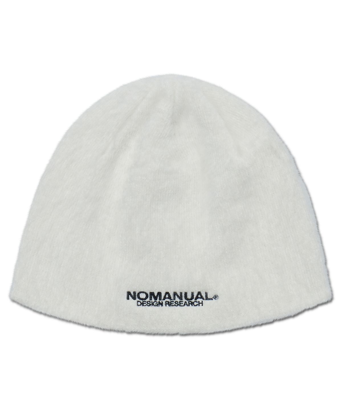 NOMANUAL NM HAIRY BEANIE - CREAM - Size & Reviews | MUSINSA