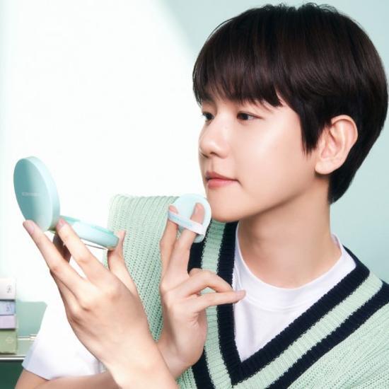 Bring Green Tea Tree Cica Tone-Up Sun Cushion 15g_NEW