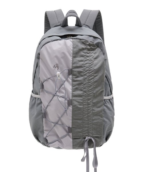 WAIKEI Half String Nylon Backpack Gray - Size & Review | MUSINSA