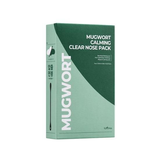 [Isntree Mugwort Calming Clear Nose Pack] 5 Sheets