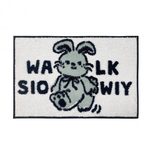 BUDDY FOOT MAT_ Rabbit Foot Mat [Mint]