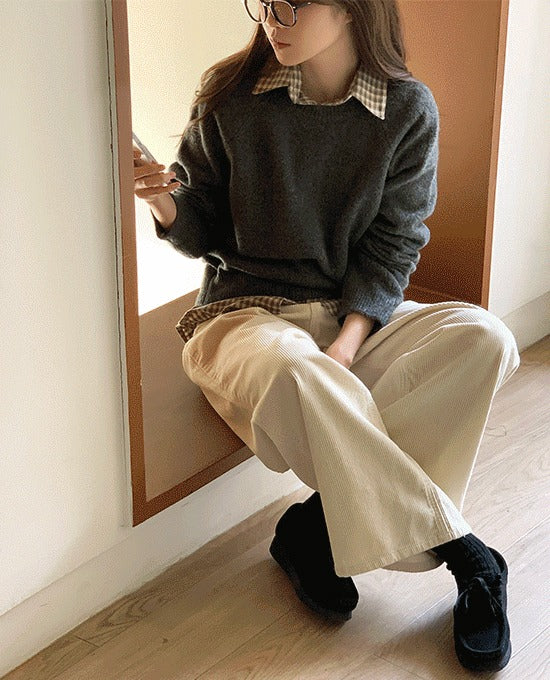 Meri Round [Spring🌸][Most Sales Knitwear] Bio Round (knit) *Additional color ♡