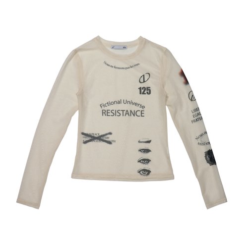 Tattoo Mesh Longsleeve