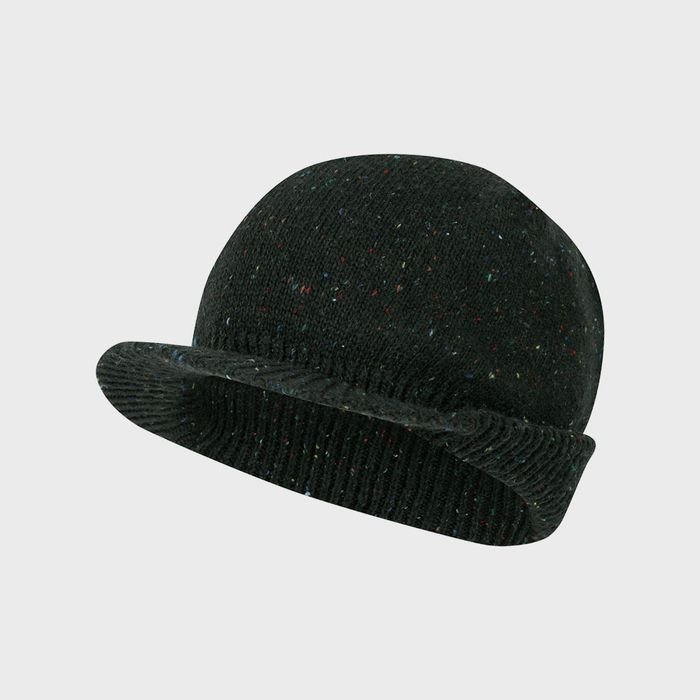 Speckle Visor Beanie Charcoal