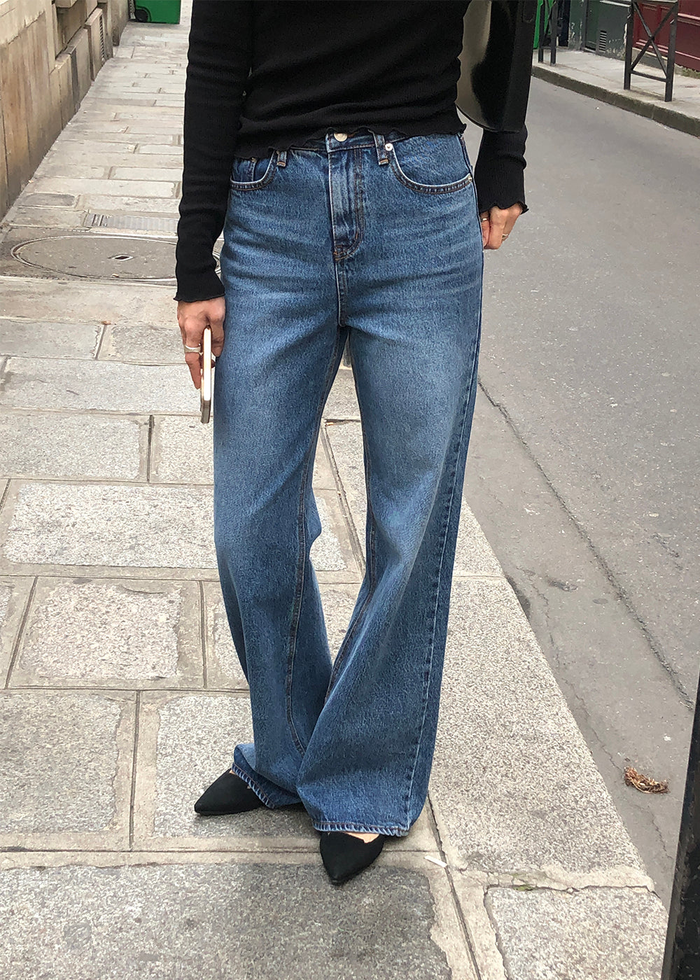 Lemore [12th] Bay Bootcut Denim (Mid blue)