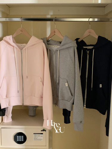Yuriy Order Explosive🎉 [here you] Room to Way Hooded Zip-Up - 5 colors (ykk zipper/training set/spring outer/hood jumper/daily/campus look)