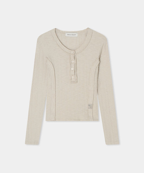 ETRE AU SOMET Cutting Lip Burton Long Sleeve (Light Beige) - Size & Later | Uninsulated