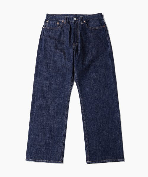 30's Cinch Back Selvedge Wide Pants_Indigo