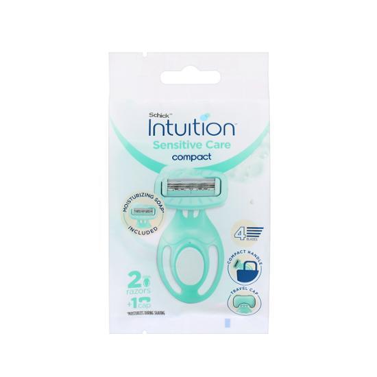 [NEW] Schick Intuition Compact Portable Women's Razor 2 Pack