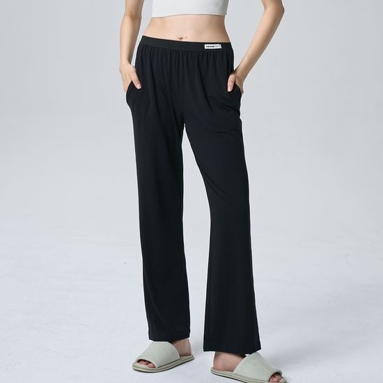 [Ollyoung Exclusive] Nareun Modal Long Trunk All Black (S-M / M-L)