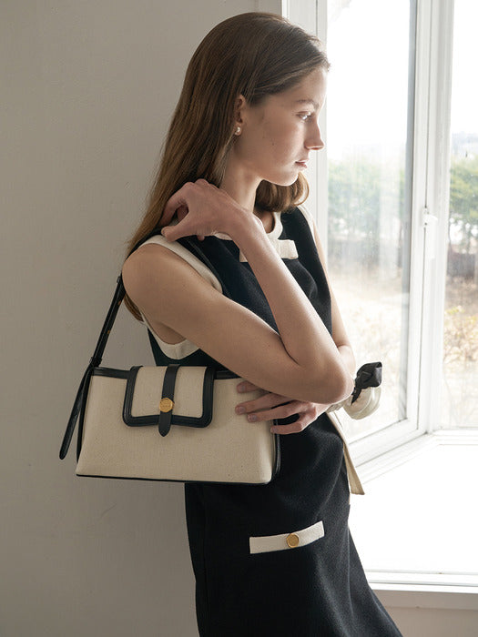[Exclusive] Sac Etang Canvas Ivory