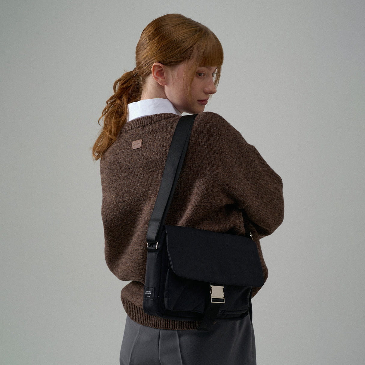 Egarden [MD pick🖤] Day Today 001 Daily Nylon Crossbag Commuting Bag