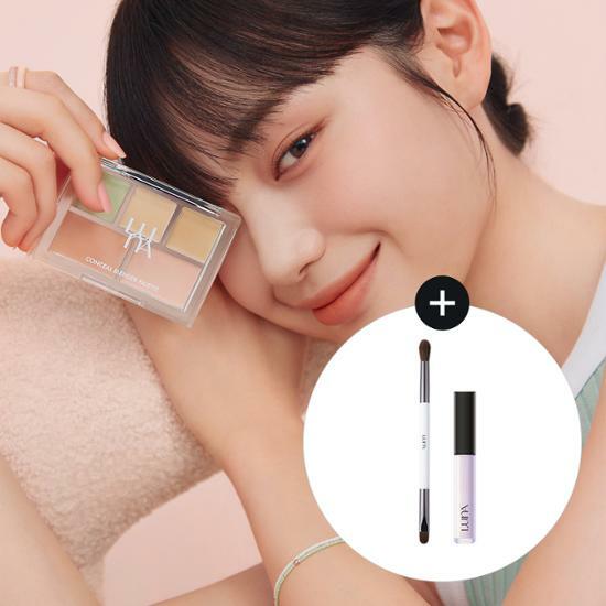 [Brush + Mini Corrector Gift] Luna Conceal Blender Palette Clear Cover