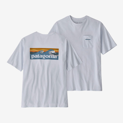 Men's board short logo pocket resistance pantry-tee / 37655Q5