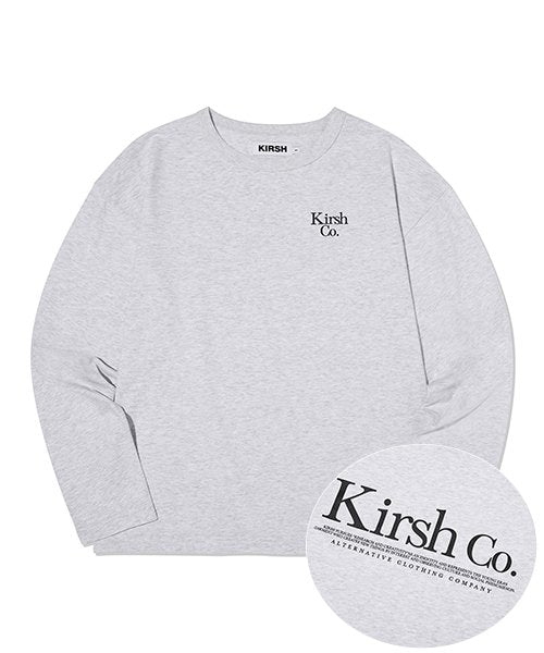 Uni Worthing Logo Long Sleeve [Melange Gray]